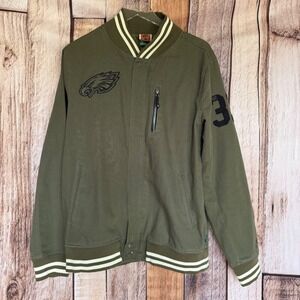 Nike Philadelphia Eagles Bomber Jacket NFL Football Varsity Green Men Large